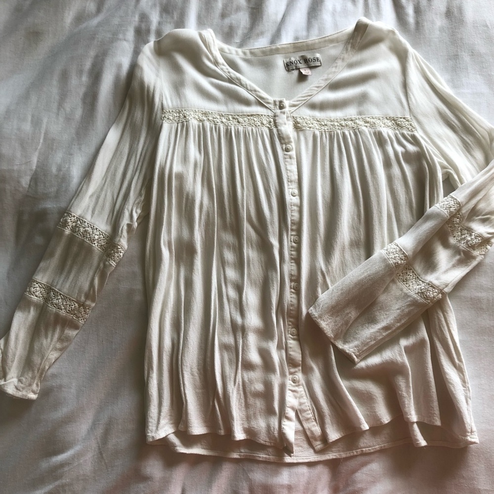 Knox Rose Button Up Tunic